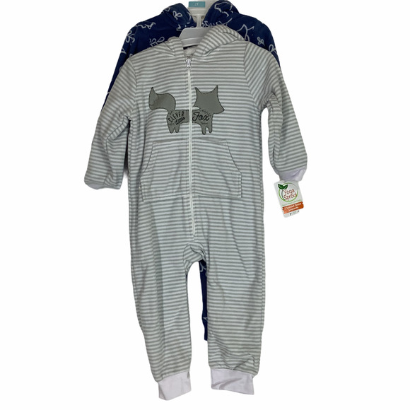 BUNDLE Lot of 2 NWT Baby One Piece Outfits Kid’s Size 2T - Picture 1 of 7